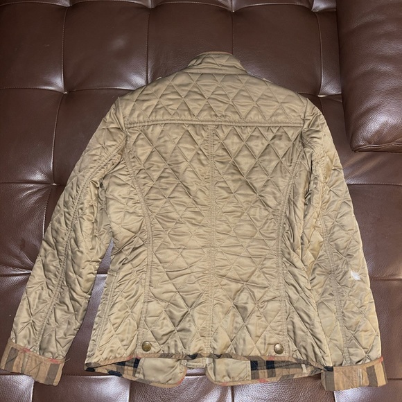 Zip quilted jacket Burberry Brit - Picture 4 of 7